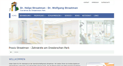 Desktop Screenshot of praxis-straatman.de